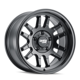 Dirty Life 9310 Canyon 17x9 / 5x127 BP / -12mm Offset / 71.5mm Hub Matte Black Wheel - 9310-7973MB12