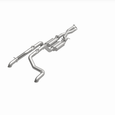 MagnaFlow Cat-Back 2021 Jeep Wrangler 6.4L Rock Crawler Series Dual Exit Stainless Exhaust - 19582