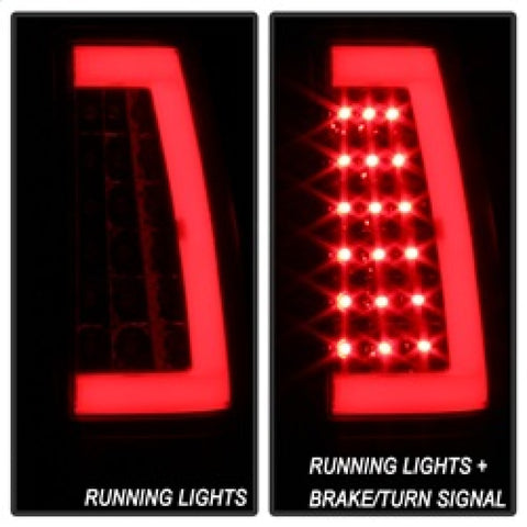 xTune Chevy Silverado 1500/2500/3500 99-02 / Version 3 Tail Lights Red Clear ALT-ON-CS99V3-LBLED-RC - 9038792