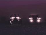 Oracle Vector Jeep Wrangler JK Grille LED Halo Kit - White - 5835-001