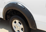 Lund 09-14 Ford F-150 (Ex Raptor) RX-Rivet Style Textured Elite Series Fender Flares - Black (2 Pc.) - RX312TB