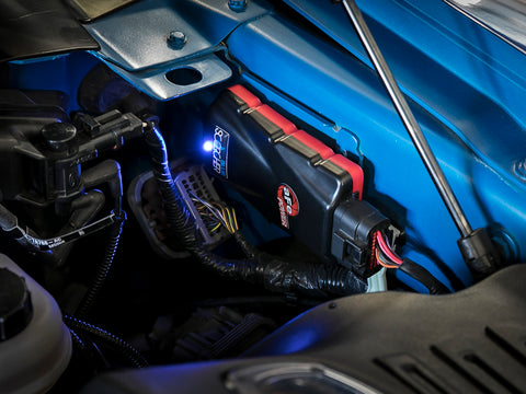 aFe Scorcher Blue Power Module 15-23 Ford F-150 2.6L V6 (TT) - 77-83017