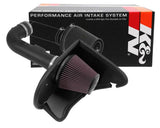 K&N 2016-2017 Chevrolet Camaro V6-3.6L F/I AirCharger Performance Intake - 63-3094