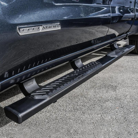 Westin 19-22 Chevrolet Silverado 1500 DC R5 Nerf Step Bars - Blk - 28-51265