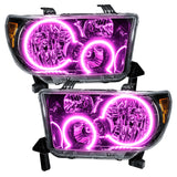 Oracle 07-11 Toyota Tundra Pre-Assembled Headlights - Black Housing - w/o Controller - 7119-334