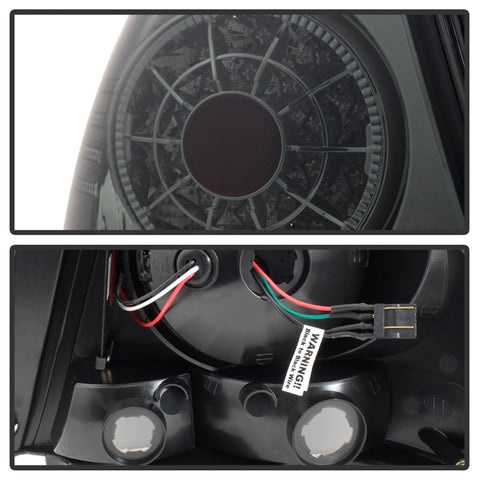 Spyder 01-03 Lexus IS300 LED Tail Lights w/Inner Trunk Lights - Smoke (ALT-YD-LIS300-LED-SET-SM) - 5085054