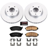 Power Stop 13-18 Nissan Sentra Front Z17 Evolution Geomet Coated Brake Kit - CRK6961