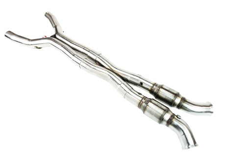 Kooks 14-19 Chevrolet Corvette Stingray 6.2L V8 2in x 3in SS Headers w/ Catted OEM Connection Pipe - 2170H640