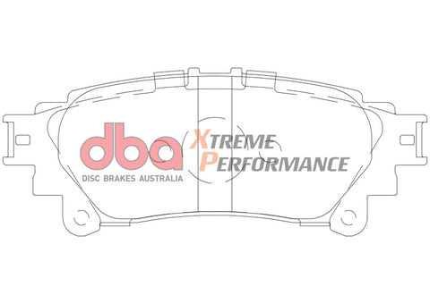 DBA 17-21 Lexus RC350 3.5L XP Performance Rear Brake Pads - DB2245XP