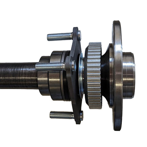 Yukon Gear Chromoly Rear Axle Kit Dana 44 Narrow Track w/E-Locker Right Hand 33.25in Long - YA WD44JLRUB-R-SBK