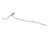MagnaFlow Cat Back, SS, 2.5in, Street, Single Straight Pass. Polished 4in Tip, 2015 Ford Fusion 2.5L - 19096
