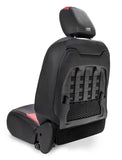 PRP 2018+ Jeep Wrangler JLU/4 Door/Gladiator/Rubicon Front Seat Cover (Pair) -Black w/ Red Stitching - B040-01