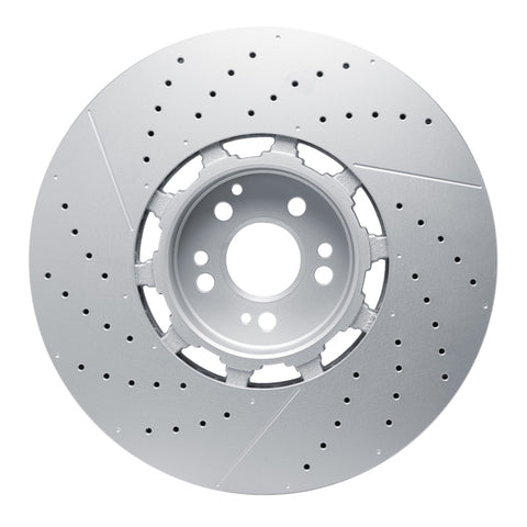 DFC 21-25 Mercedes-Benz Gle63 AMG S Front Drilled & Slotted Hi-Carbon Alloy GEOMET Coated Rotor - 930-63191
