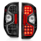 ANZO 2014-2015 Toyota Tundra LED Taillights Black - 311233