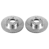 Power Stop 11-17 BMW X3 Front Evolution Drilled & Slotted Rotors - Pair - EBR1238XPR