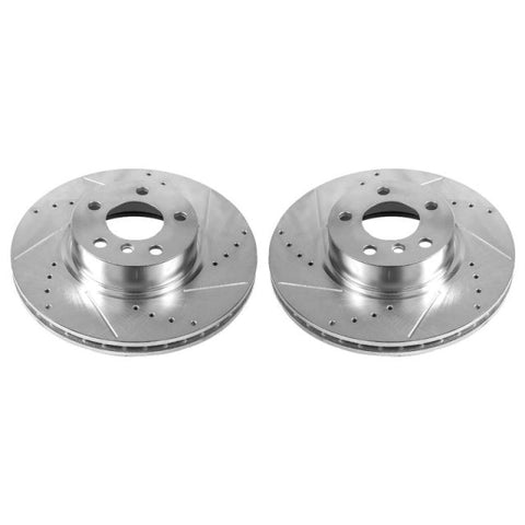Power Stop 11-17 BMW X3 Front Evolution Drilled & Slotted Rotors - Pair - EBR1238XPR