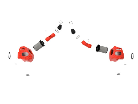 aFe POWER Momentum GT Pro Dry S Intake System 22-23 Toyota Tundra V6-3.4L (tt) Red Edition - 50-70100DR