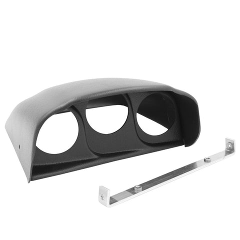 Autometer 03-07 Dodge Ram Triple Dash Pod - Black - 15020