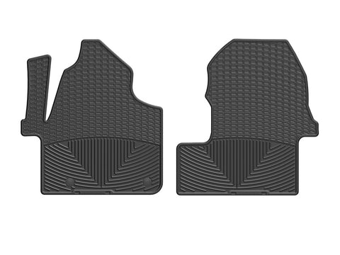 WeatherTech 2019+ Mercedes-Benz Sprinter Front Rubber Mats - Black - W530