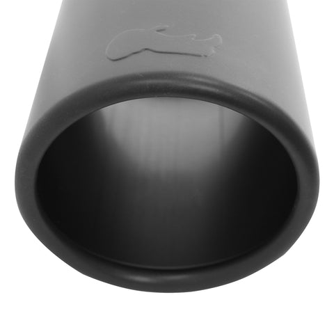 Go Rhino Exhaust Tip - Black - ID 2 1/4in x L 14in x OD 4in - GRT225414B