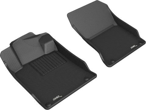 3D MAXpider 2019-2019 Nissan Altima Kagu 1st Row Floormat - Black - L1NS11411509