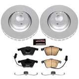Power Stop 05-11 Audi A6 Quattro Front Z23 Evolution Sport Coated Brake Kit - CRK5277