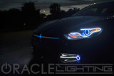 Oracle 13-16 Dodge Dart Surface Mount LED Projector Fog Light Halo Kit - Red - 1229-003