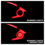 Spyder 16-18 Honda Civic 4 Door Light Bar LED Tail Lights - Black Smoke (ALT-YD-HC164D-LB-BSM) - 5086440
