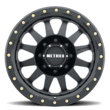 Method MR304 Double Standard 16x8 0mm Offset 8x6.5 130.81mm CB Matte Black Wheel - MR30468080500