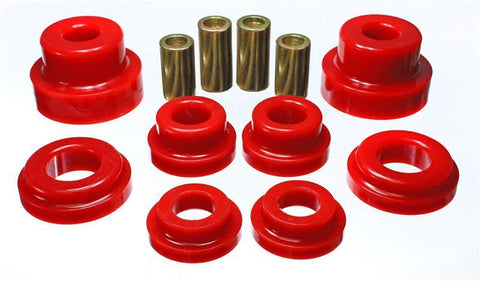 Energy Suspension 04-06 Pontiac GTO Red Rear Sub Frame Bushing Set (Street Performance) - 3.4125R