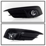 Spyder Honda Civic 2016-2017 2Dr/Coupe OEM Fog Light W/Switch- Clear FL-HC2016-2D-C - 5083067