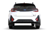 Rally Armor 24-26 Subaru Crosstrek Red UR Mud Flap White Logo - MF106-UR-RD-WH