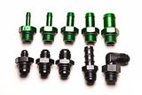 Radium Engineering 6AN 90Deg Pushlok Hose End - 14-0203