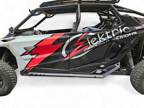 Elektric Offroad 2020-2025 Polaris Rzr Pro Xp Pro R Turbo R Volt Rocker Guards 4 Seat - RKS610010