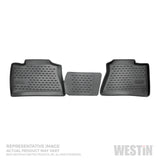 Westin 14-18 Chevrolet Silverado 1500/2500/3500 Regular Cab Profile Floor Liners Front Row - Black - 74-06-21028
