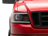 Raxiom 04-08 Ford F-150 Axial Series Projector Headlights w/ SEQL LED Bar- Blk Housing (Clear Lens) - T566364