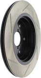 StopTech 16-17 Subaru WRX w/EyeSight Technology Sport Slotted Rear Left Rotor - 126.47037SL
