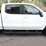Westin 2019 Chevrolet Silverado/Sierra 1500 Crew Cab Thrasher Running Boards - Textured Black - 28-81275