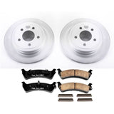 Power Stop 2003 Ford Explorer Sport Rear Z17 Evolution Geomet Coated Brake Kit - CRK5570