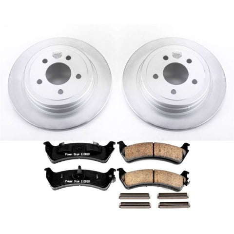 Power Stop 2003 Ford Explorer Sport Rear Z17 Evolution Geomet Coated Brake Kit - CRK5570