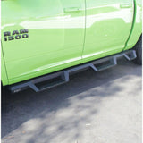 Westin/HDX 09-18 Dodge/Ram 1500 Crew Cab (5.5ft Bed) Drop Wheel to Wheel Nerf Step Bars - Txt Black - 56-534315