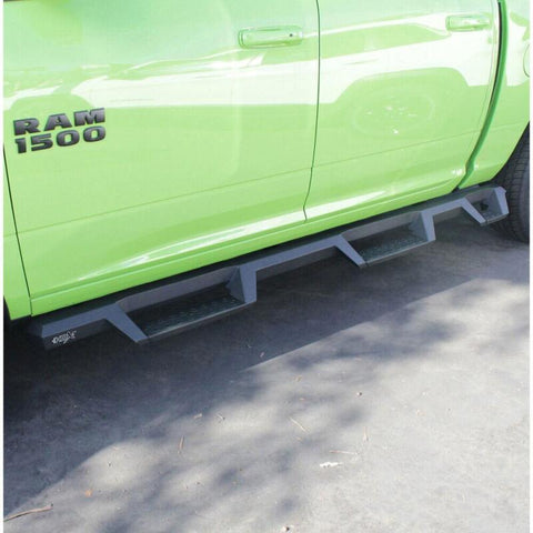 Westin/HDX 09-18 Dodge/Ram 1500 Crew Cab (5.5ft Bed) Drop Wheel to Wheel Nerf Step Bars - Txt Black - 56-534315