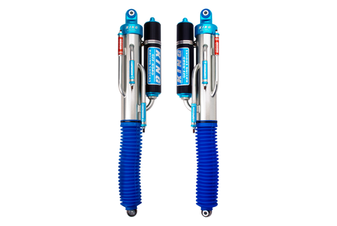 King Shocks 10-14 Ford F150 Raptor 4WD Rear 3.0 Dia Bypass Piggyback Shock w/Standard Fin Res (Pair) - 30001-402F
