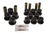 Energy Suspension 06/86-97 Nissan 720/Hardbody P/U 4WD Black Front Leaf Spring Bushing Set - 7.2102G