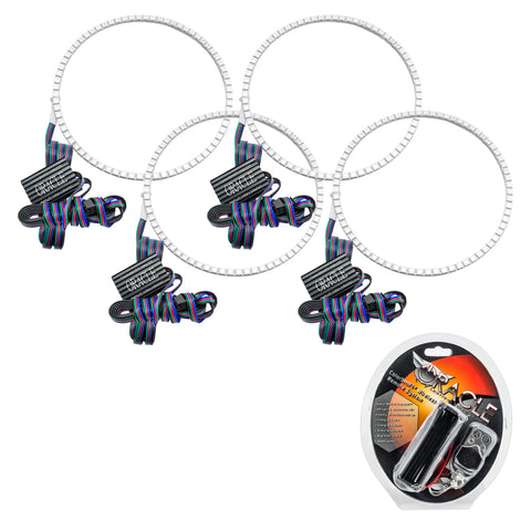 Oracle Chrysler 300C 05-10 Halo Kit - ColorSHIFT w/ RF Controller - 2226-330