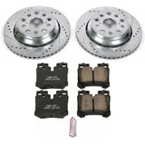 Power Stop 10-17 Lexus LS460 Rear Z23 Evolution Sport Brake Kit - K5840