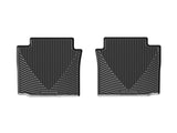 WeatherTech 14+ Chevrolet Impala Rear Rubber Mats - Black - W319