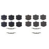 Power Stop 06-13 Chevrolet Corvette Front Z17 Evolution Ceramic Brake Pads w/Hardware - 17-1185F