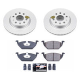 Power Stop 11-15 Volkswagen Jetta Front Z23 Evolution Sport Coated Brake Kit - CRK6041