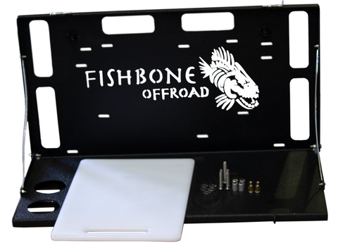 Fishbone Offroad Tailgate Table - Black - FB21358
